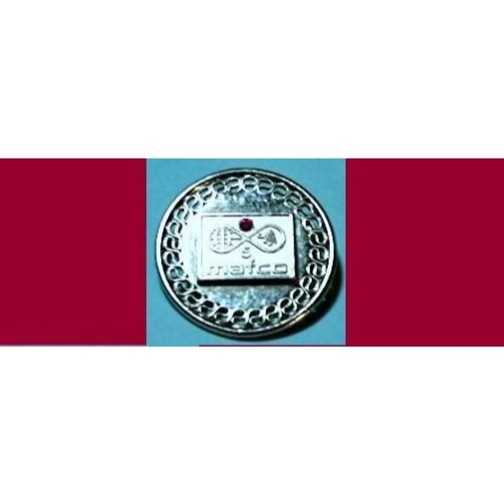 Mafco Worldwide Corporation -5 Year Sterling Lapel Pin/Brooch